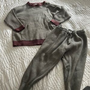 Zara soft knit set